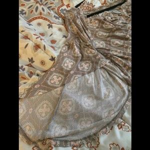 3/4 Flowy Angel Hi-lo Sleeve Time and Tru Blouse